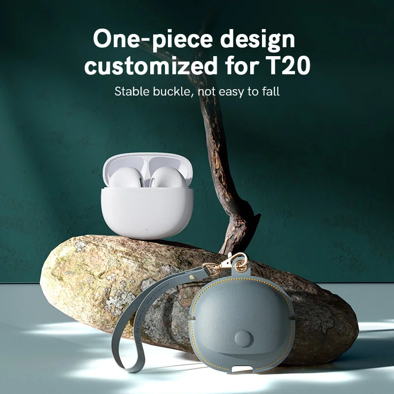 QCY T20 True Wireless Stereo Bluetooth In-Ear Headphones - Black