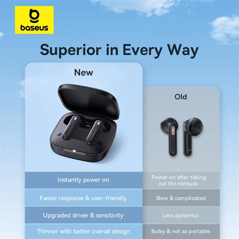 Baseus Bowie E16 True Wireless Stereo Bluetooth In-Ear Headphones