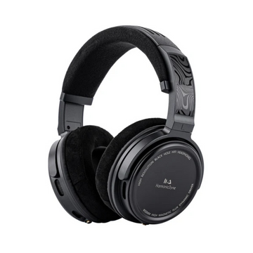 HarmonicDyne Black Hole Wired Over-Ear Headphones - Black